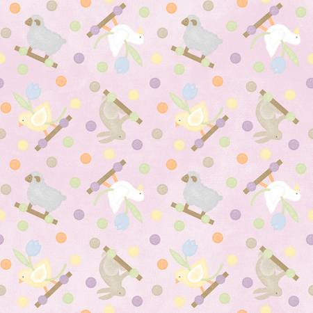MY Purple Pull Toys 10561-VR Flannel