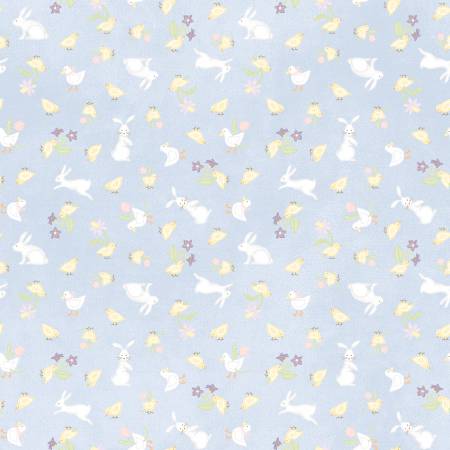 MY Blue Bunnies & Chicks 10563-B