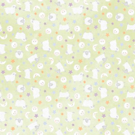 MY Green Lambies & Moon 10564-G