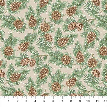 NC Frosted Forest F24303 12 Beige Multi