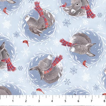 NC Little Donkey's Christmas Donkey Toss Blue