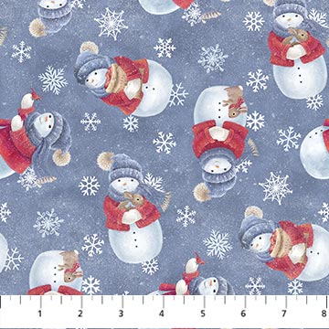 NC Little Donkey's Christmas Snowman Toss Blue