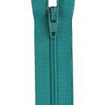 Polyester Zipper 16" Blue Turquoise