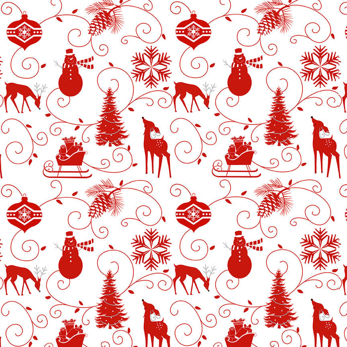 HG Winter Frost Flannel 9226 8 White