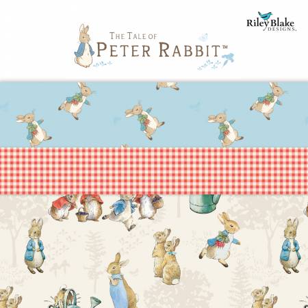RB The Tale of Peter Rabbit Fat Quarter Bundle 15pcs
