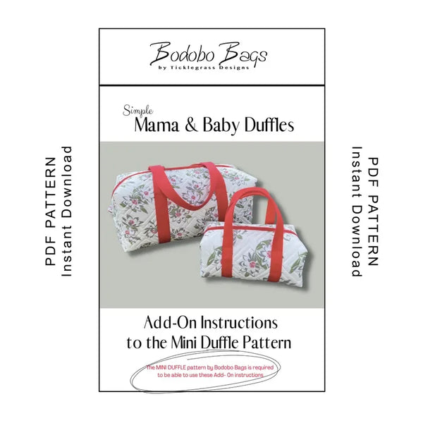 Bodobo Mama & Baby Duffles TGD7787