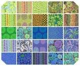 FS Kaffe Fassett Cool Layer Cake