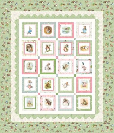 RB Peter Rabbit Panel Quilt Kit 15860