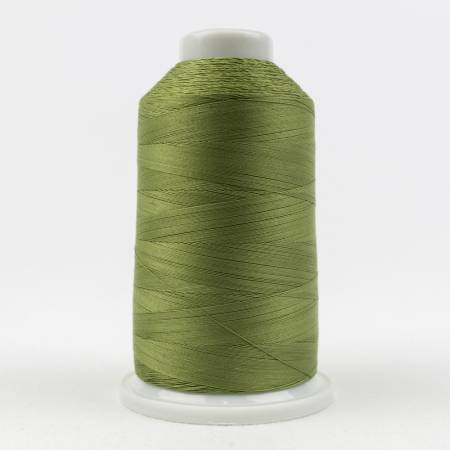 Konfetti Solid 50wt Cotton Thread 2286m Olive Green