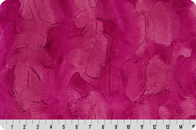 SF Luxe Cuddle Hide Embossed Magenta