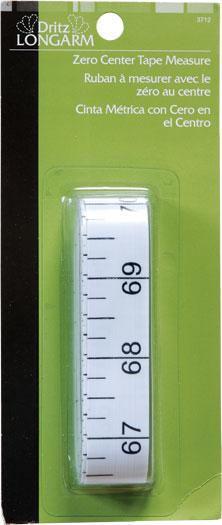 Zero Center Tape Measure 3712 Dritz#3