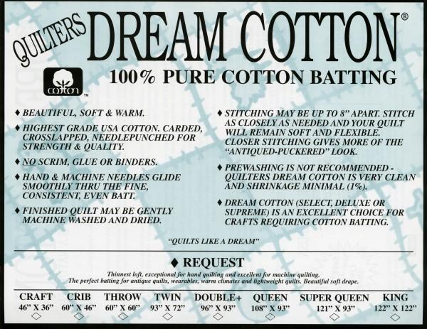 QD Request Natural Super Queen Size 93inx121in