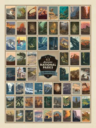 RB American National Parks Panel