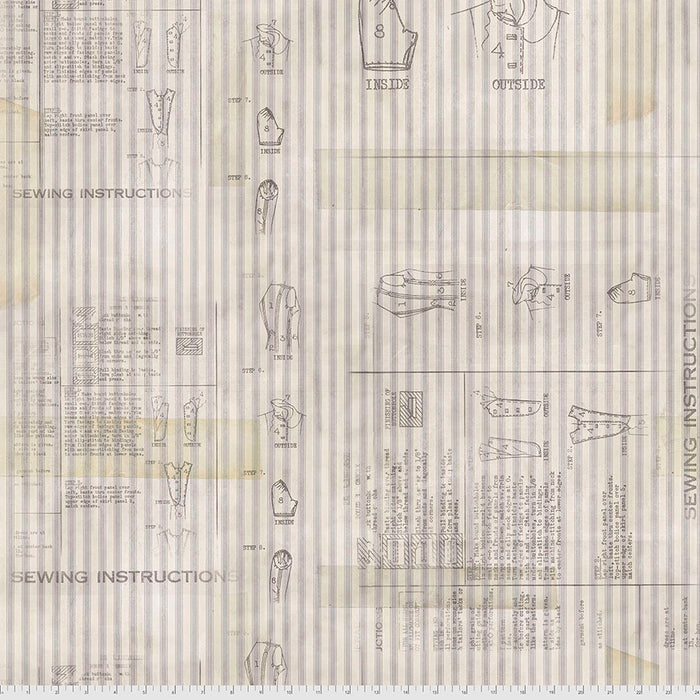 FS Sewing Instructions Linen Monochrome Tim Holtz