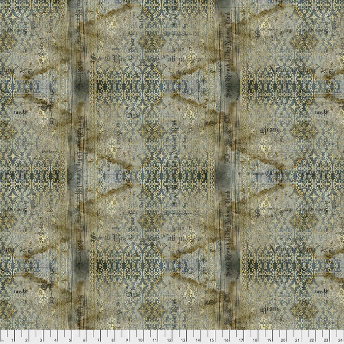 FS Abandoned Stained Damask Neutral Tim Holtz PWTH133