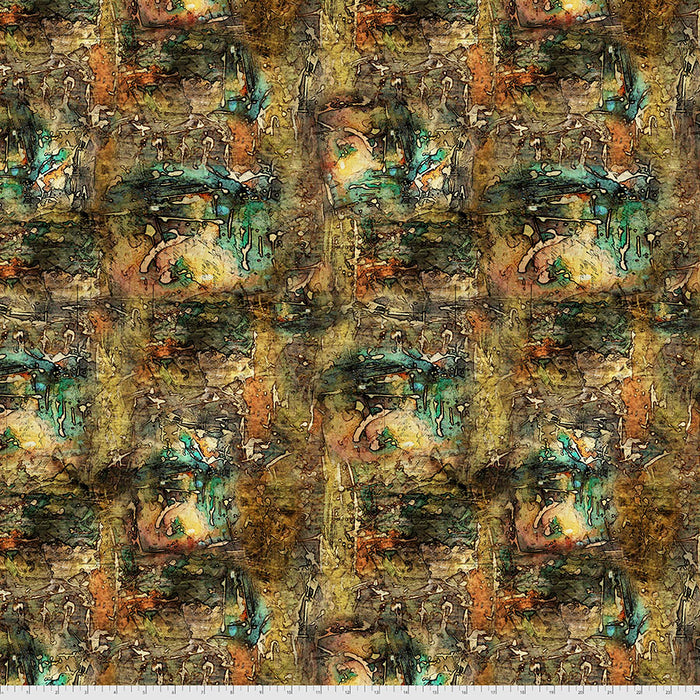 FS Abandoned Drop Cloth Multi Tim Holtz PWTH137