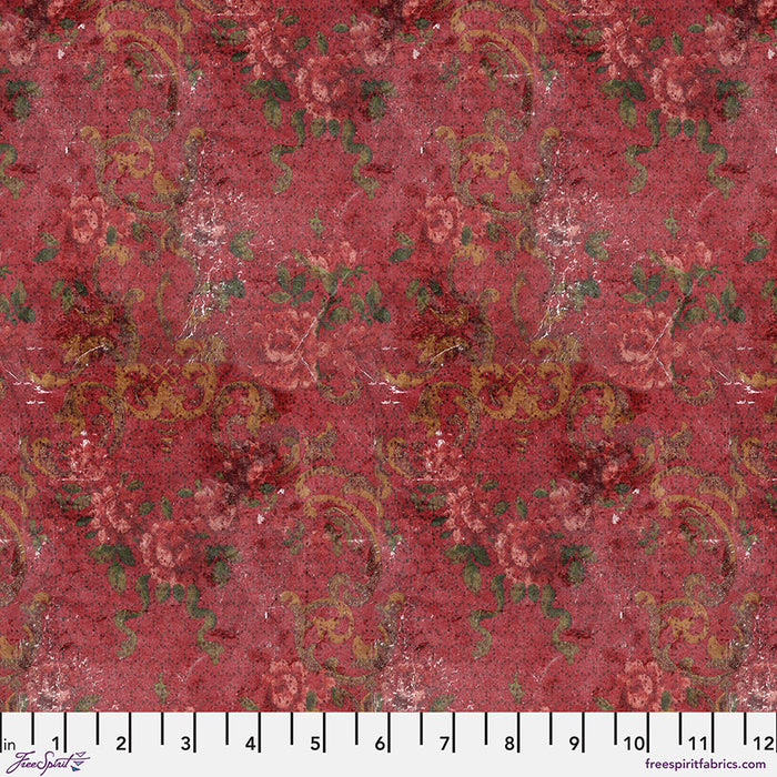 FS Tim Holtz Tapestry Red PWTH226