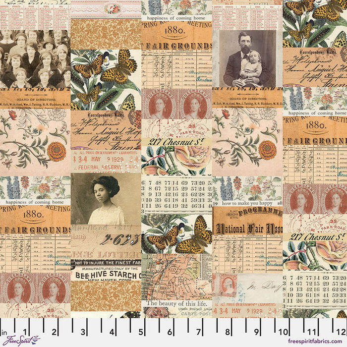 FS Collage Orange Tim Holtz PWTH230