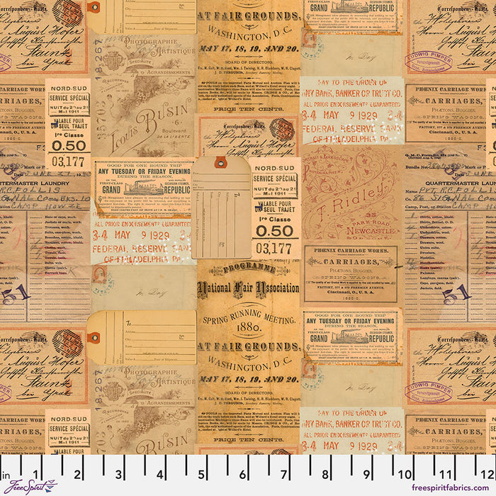 FS Ephemera Orange Tim Holtz PWTH235