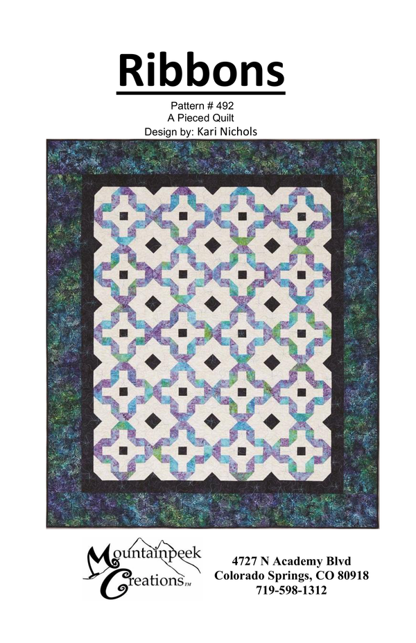 Ribbons quilt pattern
