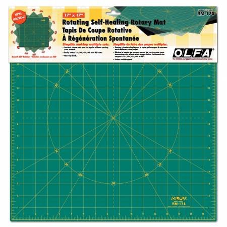 HQC Olfa Rotary Mat Spinning 17"x17"