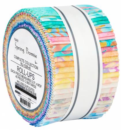 RK Spring Promise Batik 2-1/2in Strips