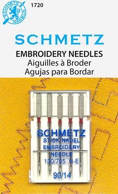 Schmetz Embroidery 90/14 5pk