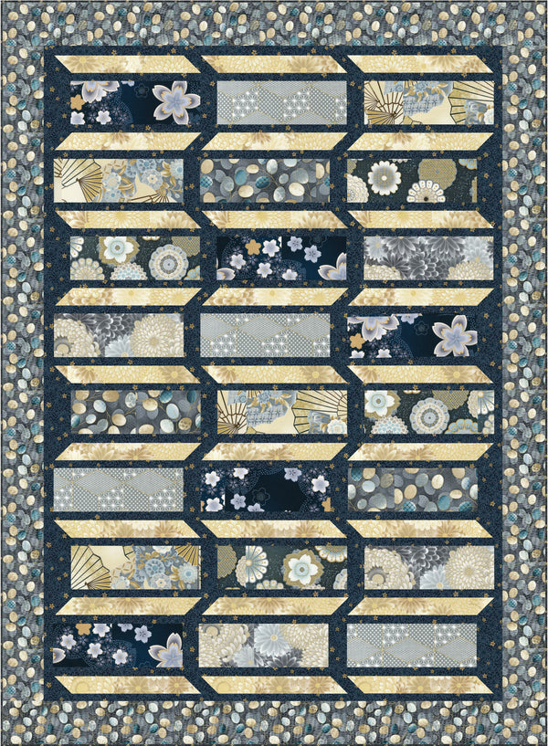 Slideways quilt pattern
