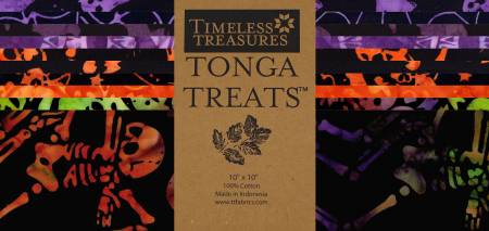 TT 10in Squares Tonga Batik Spellbound 42pcs/bundle