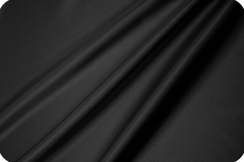 SF Black Silky Satin Solid 60"