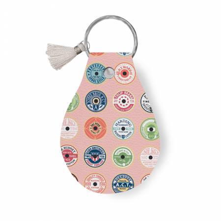 Leather Circle Key Chain Sew Much Fun