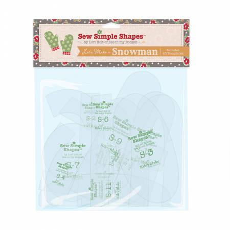 RB Home Town Let's Make a Snowman Simple Shapes™ Lori Holt