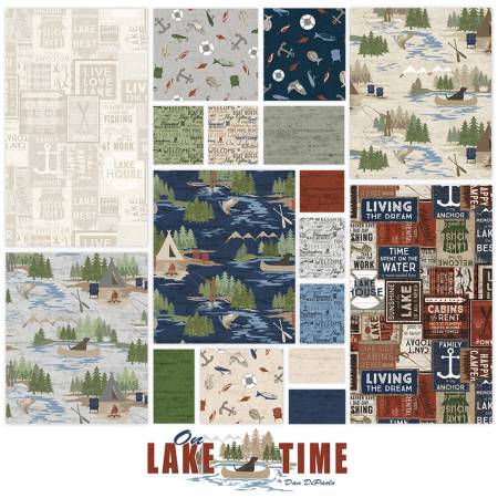 CW On Lake Time Layer Cake 10"