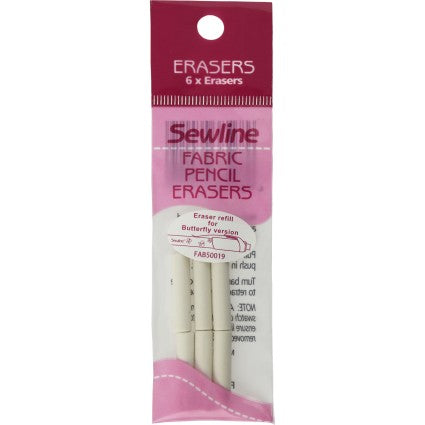 Sewline Fabric Pencil Erasers