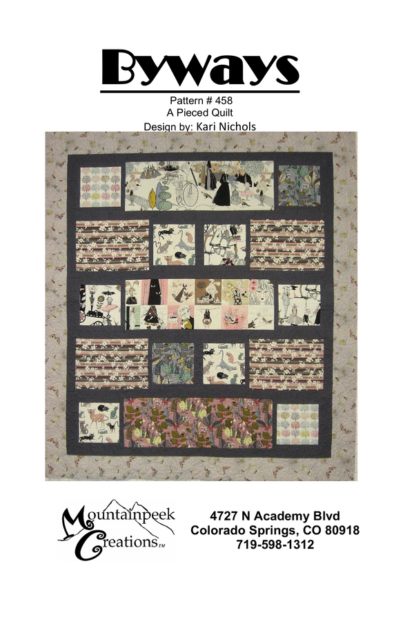 Byways quilt pattern
