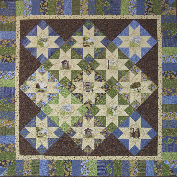 Cozy Star quilt pattern