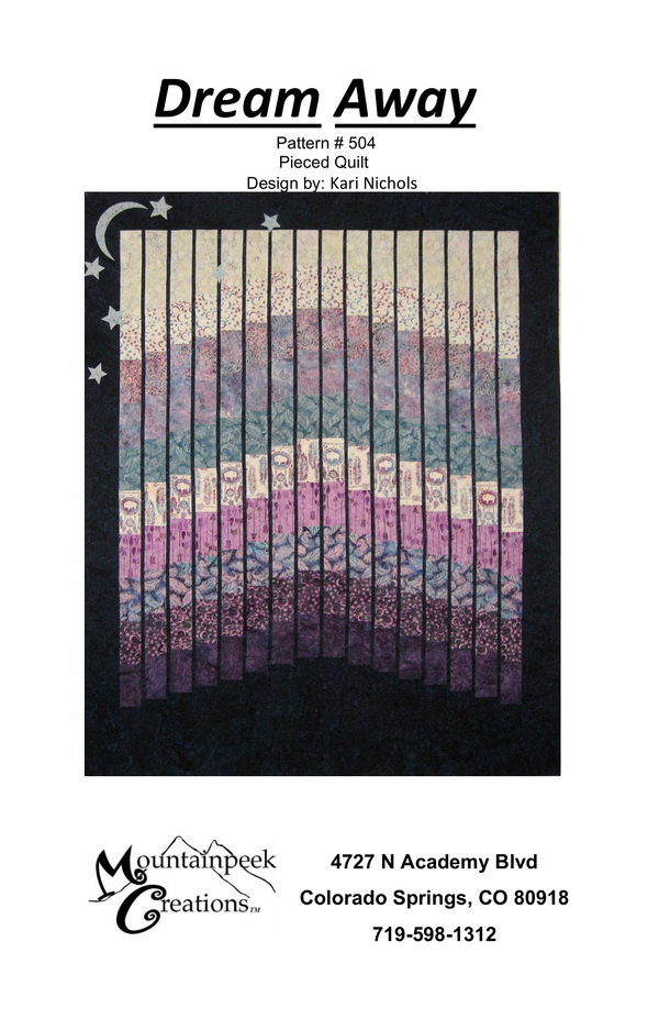 Dream Away quilt pattern