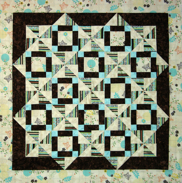 Flying Nine Patch quilt pattern