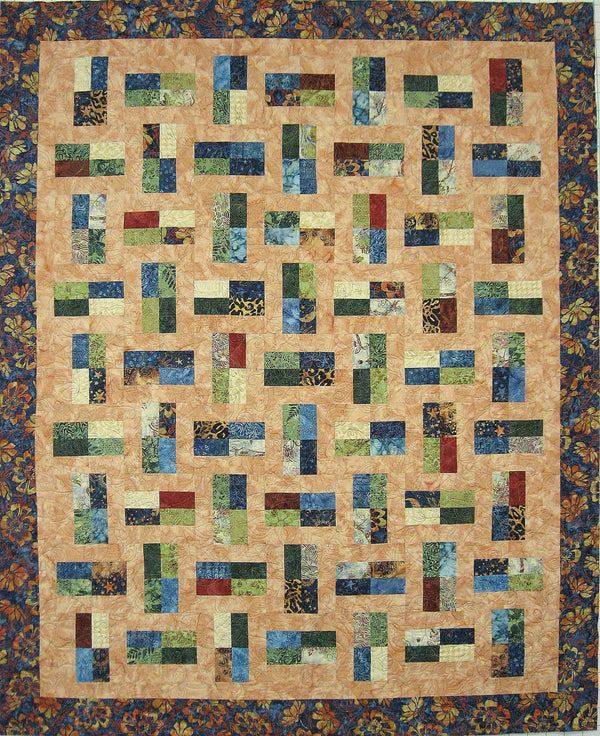 Fractions on a Roll quilt pattern