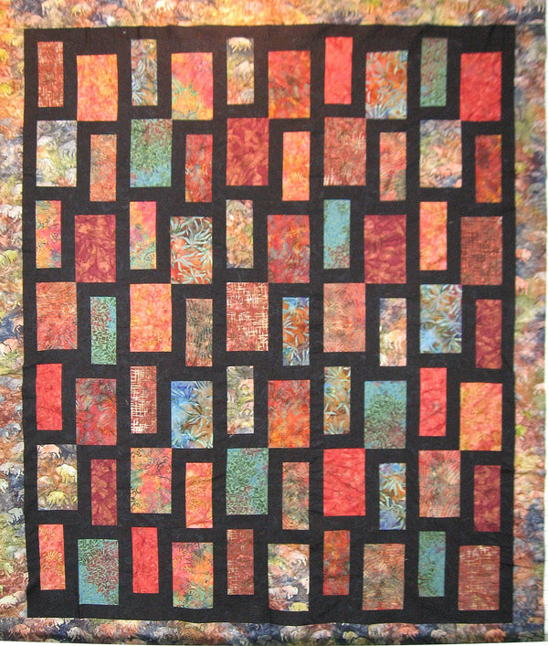 Lattice quilt pattern
