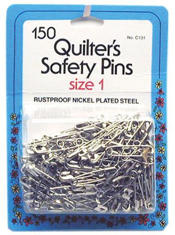 Collins Quilter's Safety Pins Size 1