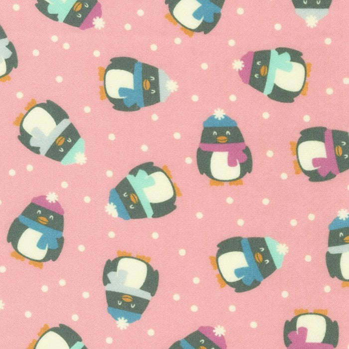 RK Snow Snuggles Flannel Woodrose