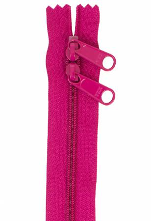 byAnnie Handbag Zipper 30in Double-Slide Crazy Plum