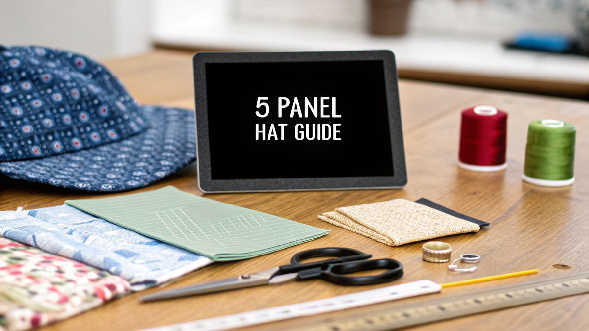 Your Guide to Crafting with a 5 Panel Hat Template — High Country Quilts