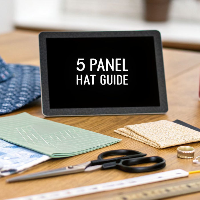 Your Guide to Crafting with a 5 Panel Hat Template