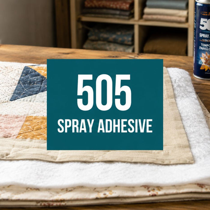 How to Use 505 Spray Adhesive for Quilting and Sewing