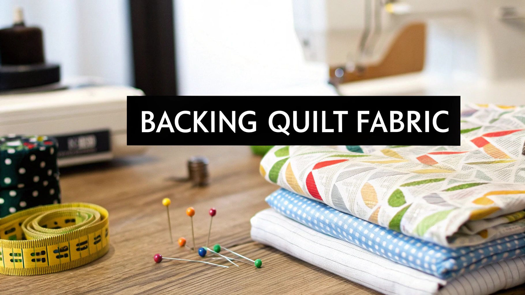 A Quilter’s Complete Guide to Backing Quilt Fabric