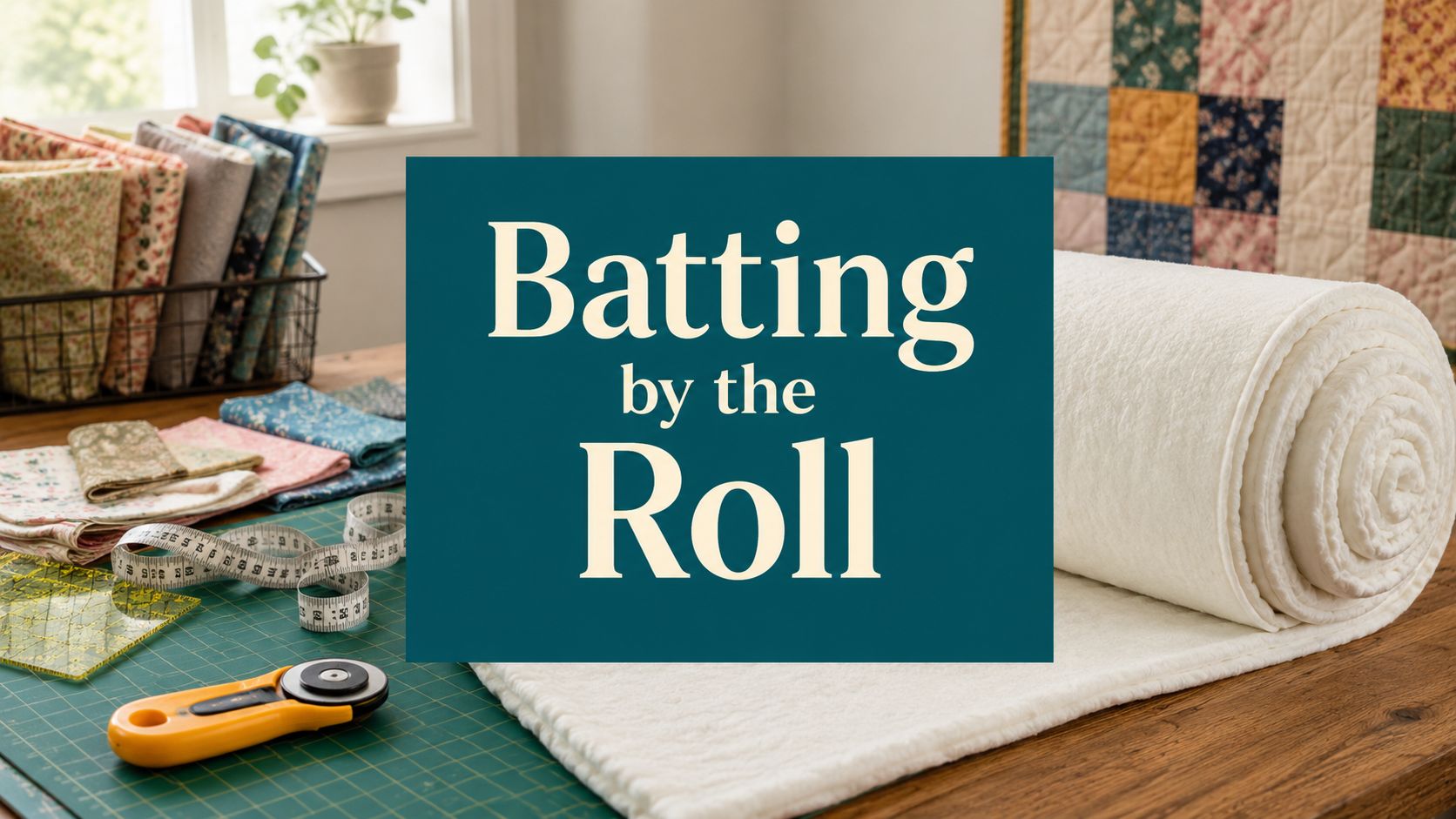 Batting by the Roll: A Practical Guide for Quilters