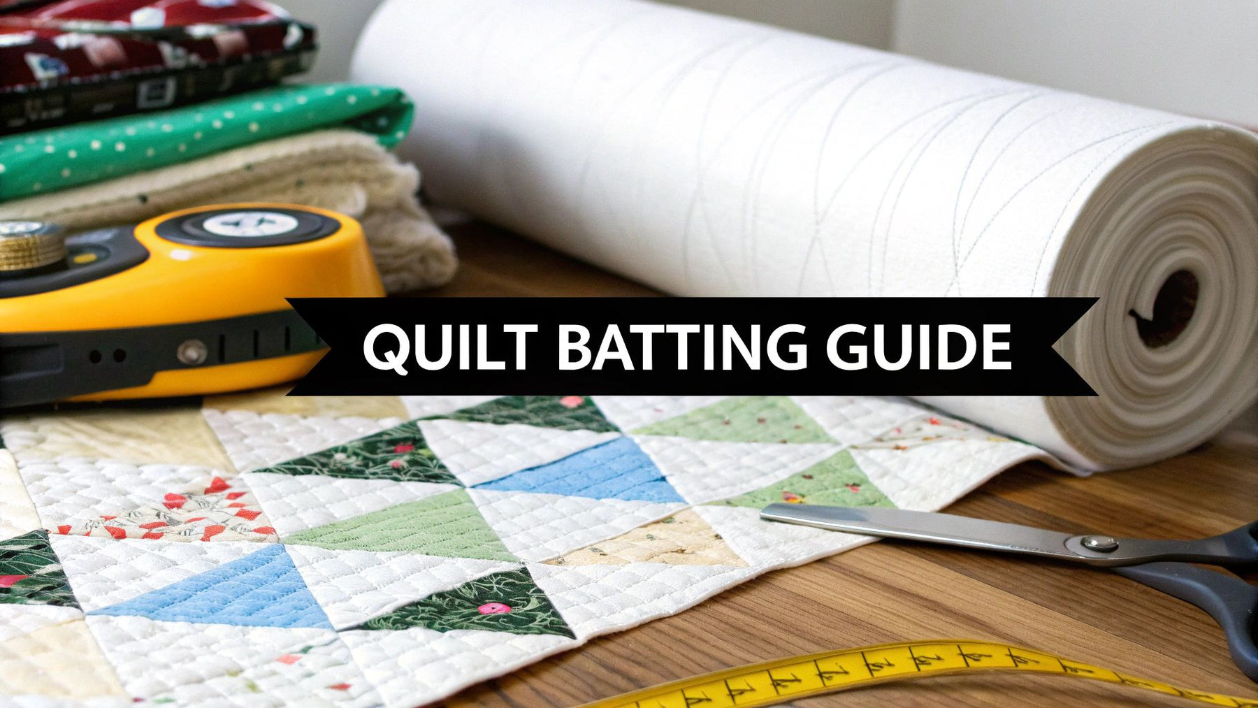 A Quilter's Guide to Batting for Quilts Sizes