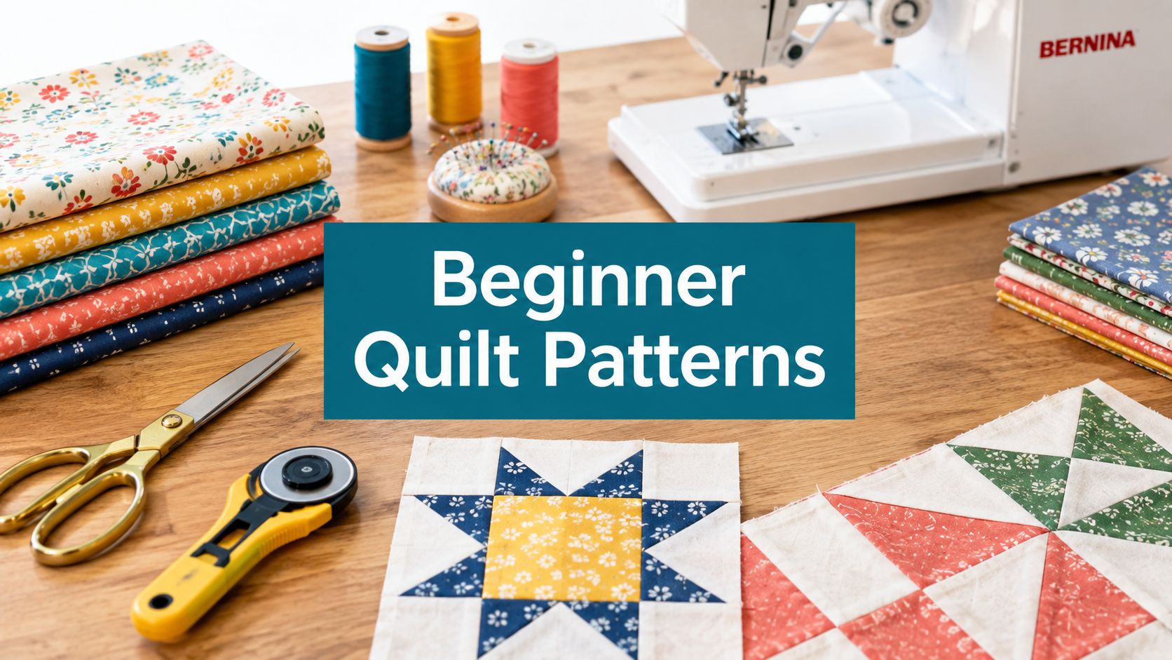 7 Beginner Quilt Patterns to Start With